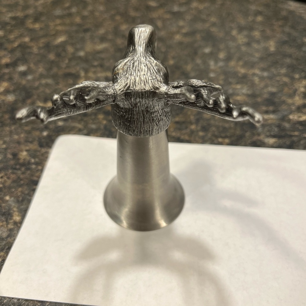 1990’s Jagermeister Stag Pewter Metal Deer Head Shot Glass a/k/a Stirrup Club - Picture 3 of 6